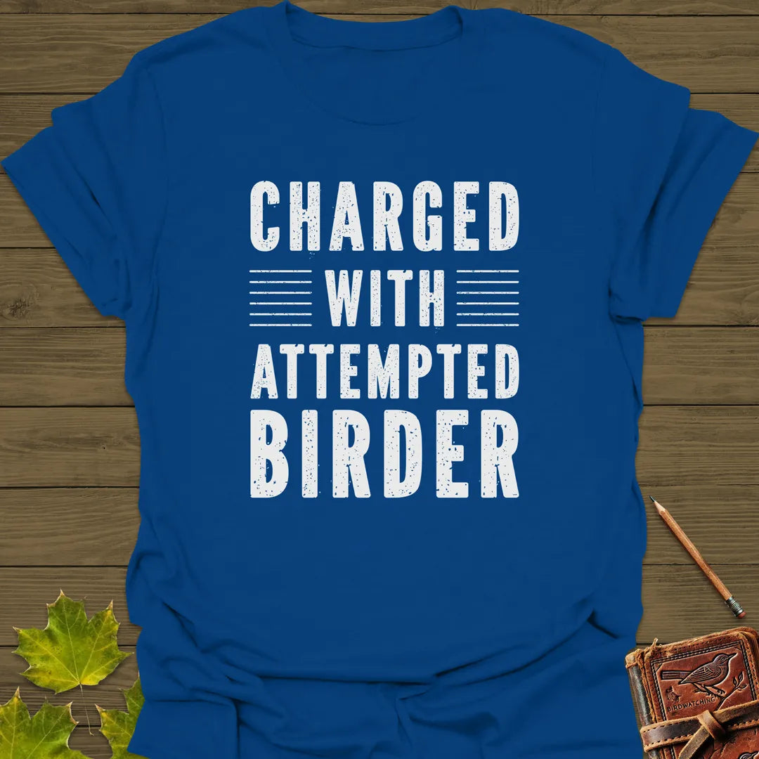 Attempted Birder T-Shirt Royal