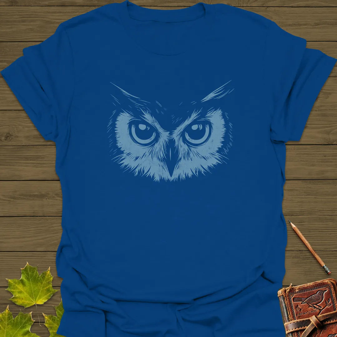 Night Vision Owl T-Shirt Royal