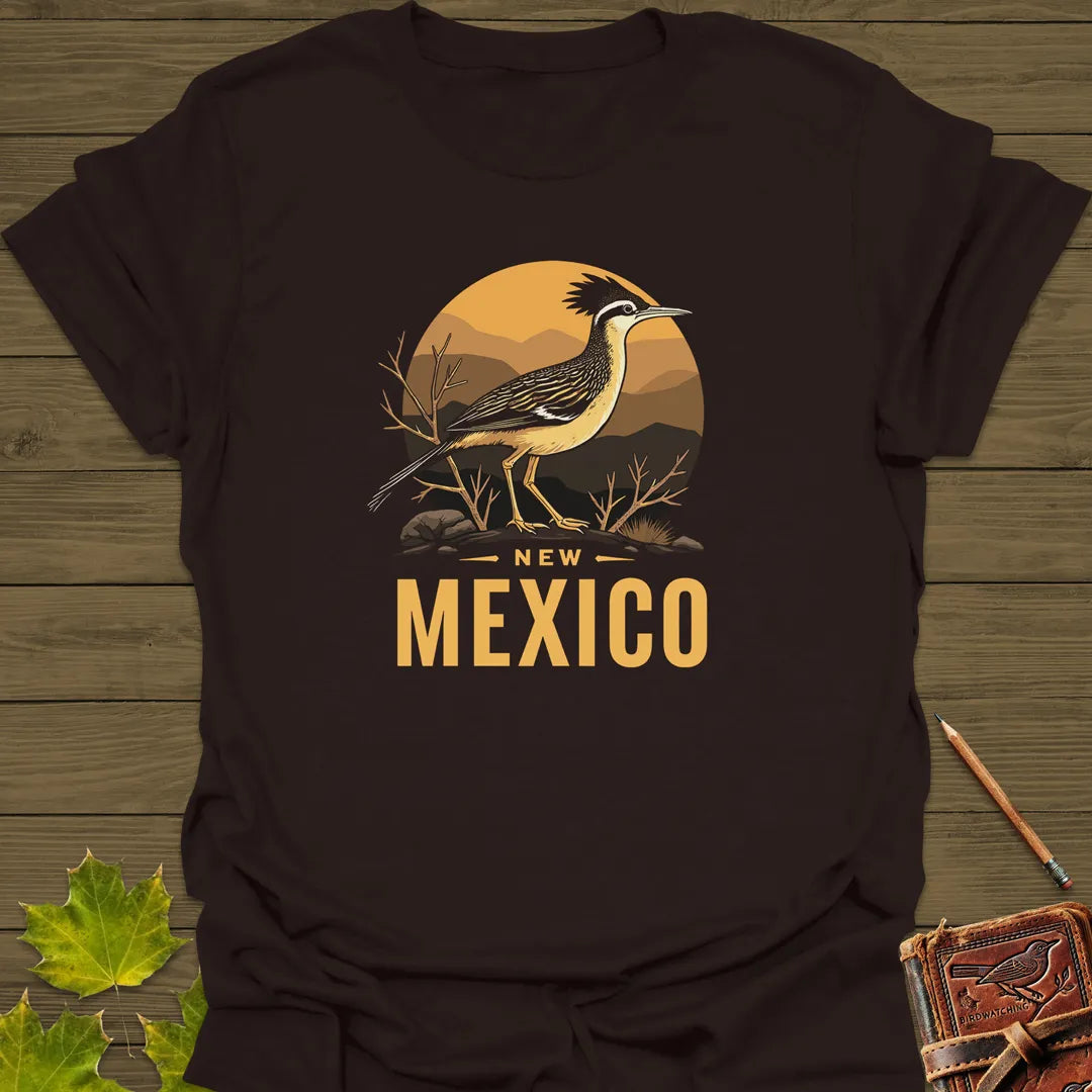 New Mexico State Bird T-Shirt Dark Chocolate