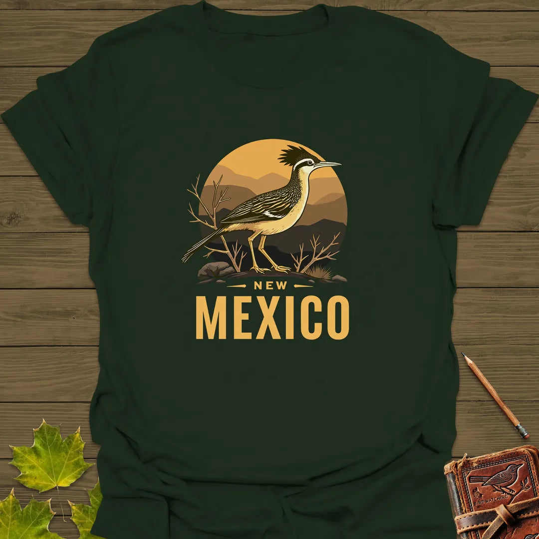 New Mexico State Bird T-Shirt Forest Green