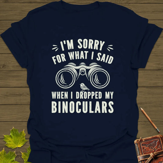Birder's Apology T-Shirt Navy