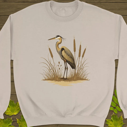 Heron Harmony Crewneck Sweatshirt Sand
