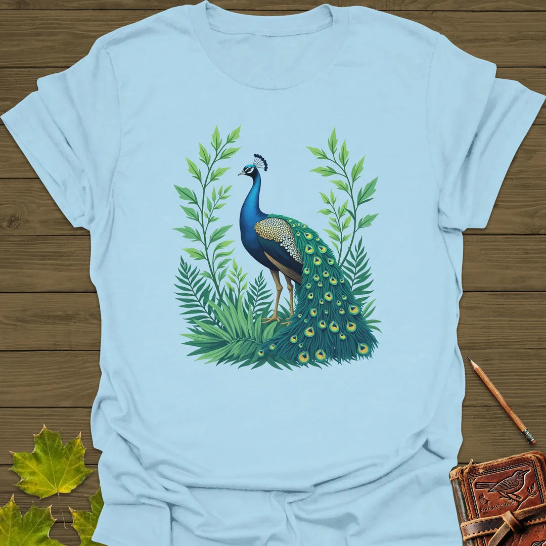 The Regal Peacock T-Shirt Light Blue