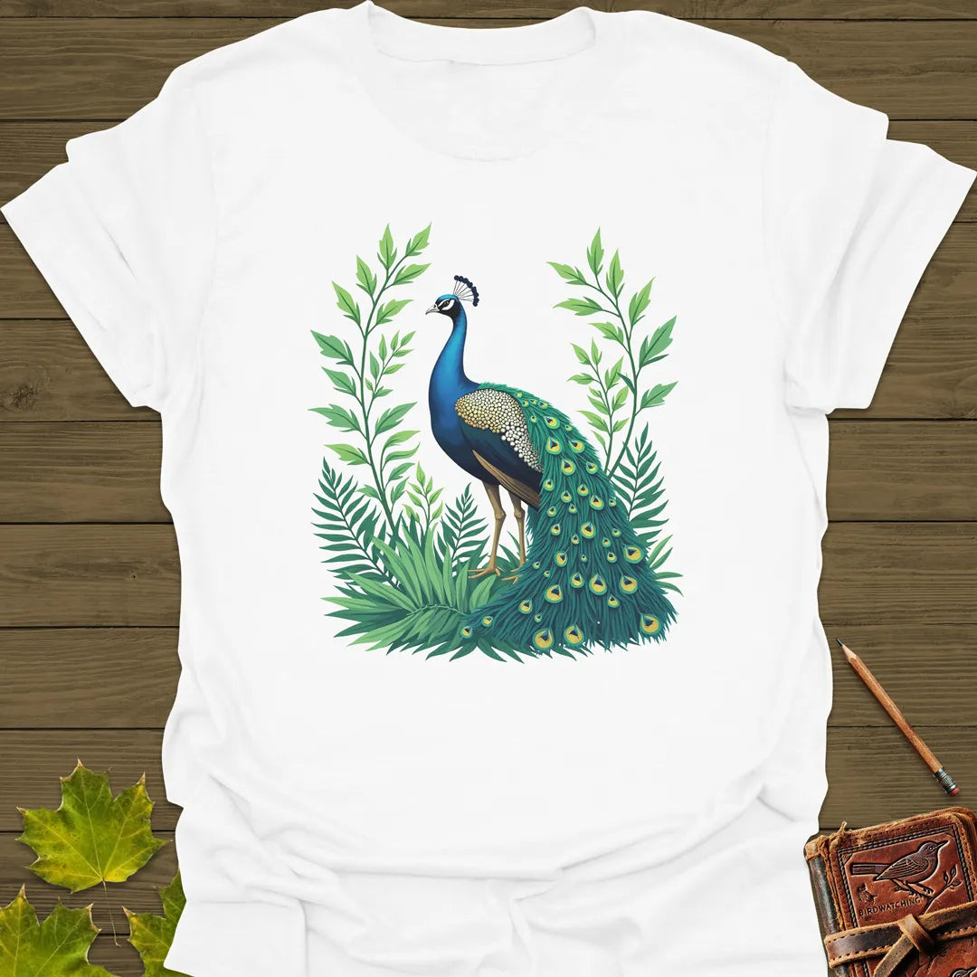 The Regal Peacock T-Shirt White