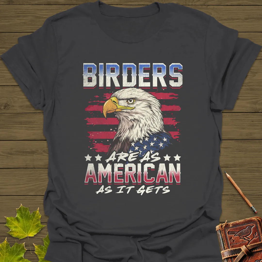 Patriotic American Birder T-Shirt