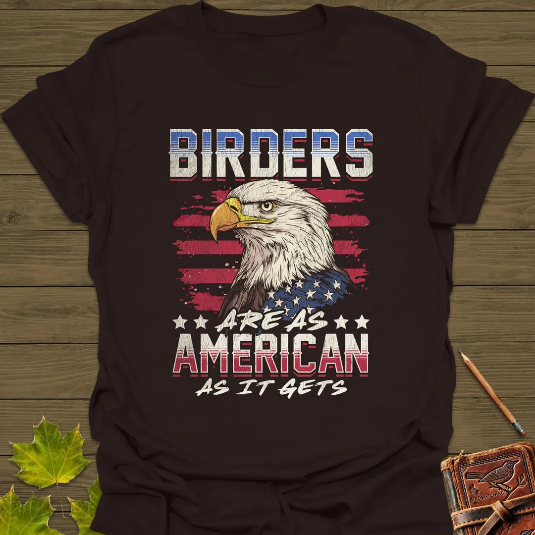 Patriotic American Birder T-Shirt