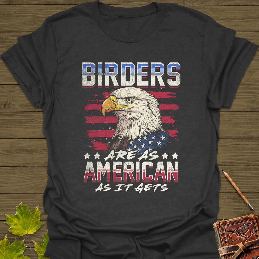 Patriotic American Birder T-Shirt