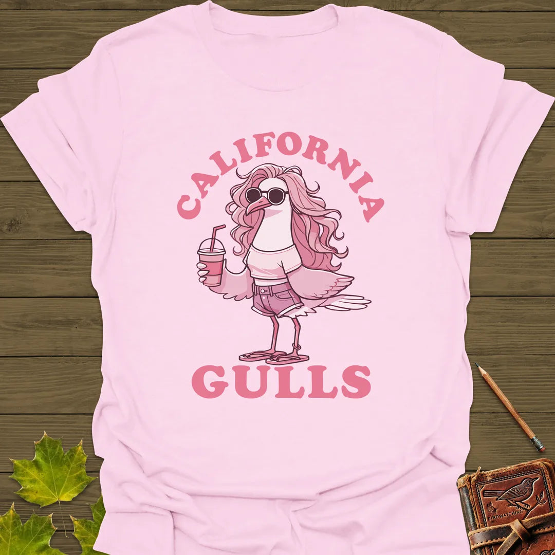 California Gulls T-Shirt Light Pink
