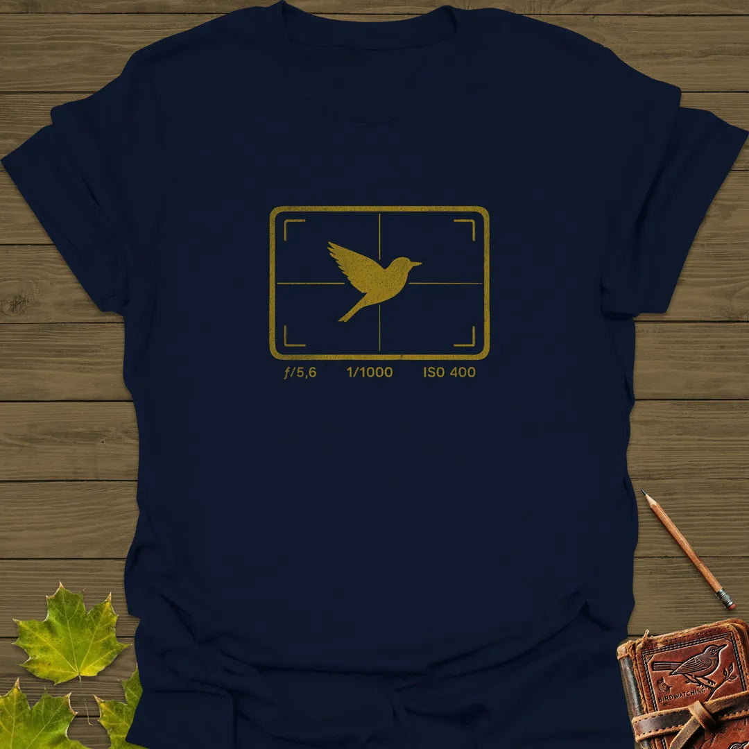 ISO 400 Bird Photography T-Shirt Navy