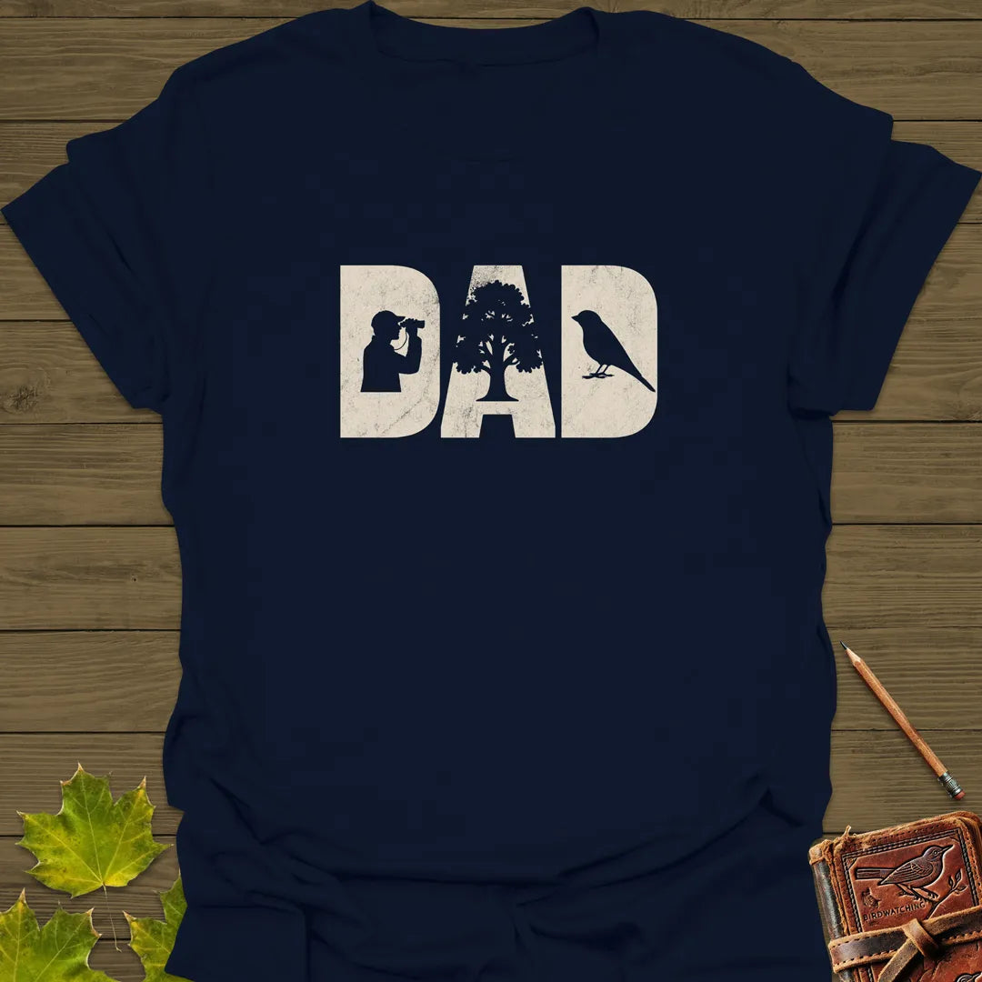DAD Birder T-Shirt Navy