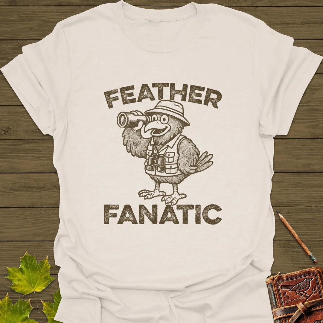 Feather Fanatic T-Shirt Natural