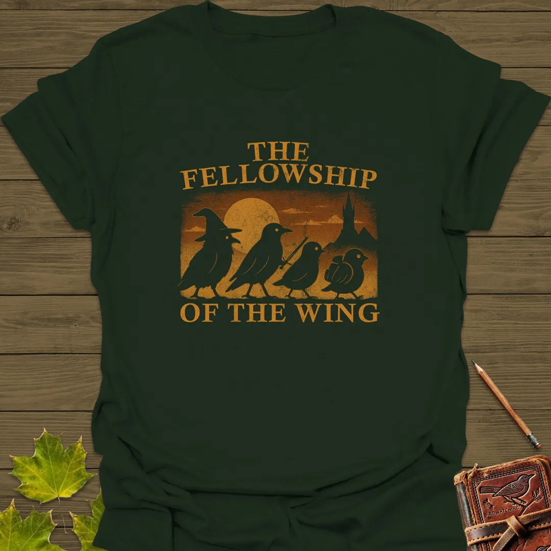 Fellowship Of The Wing T-Shirt Forest Green