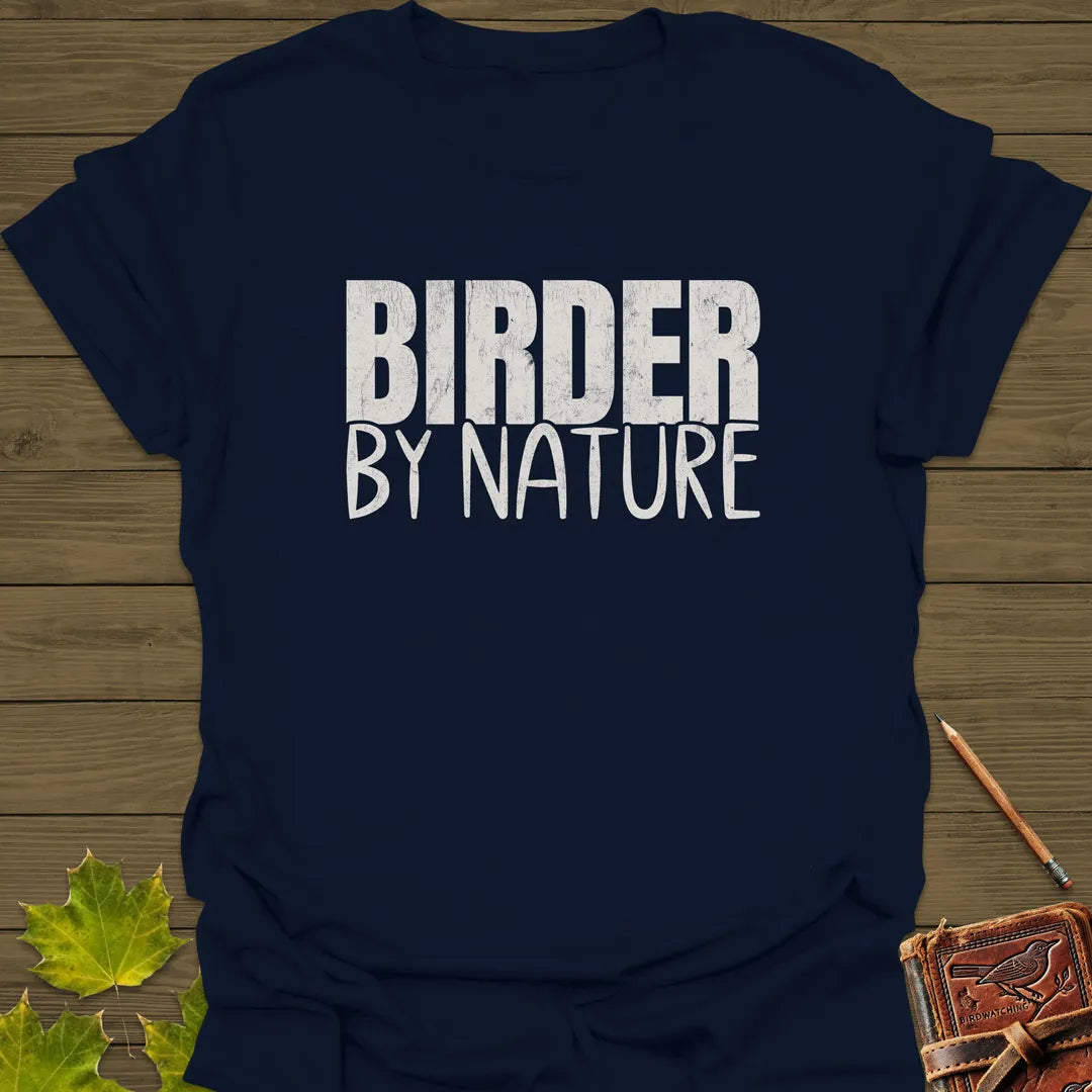 Birder By Nature T-Shirt Navy
