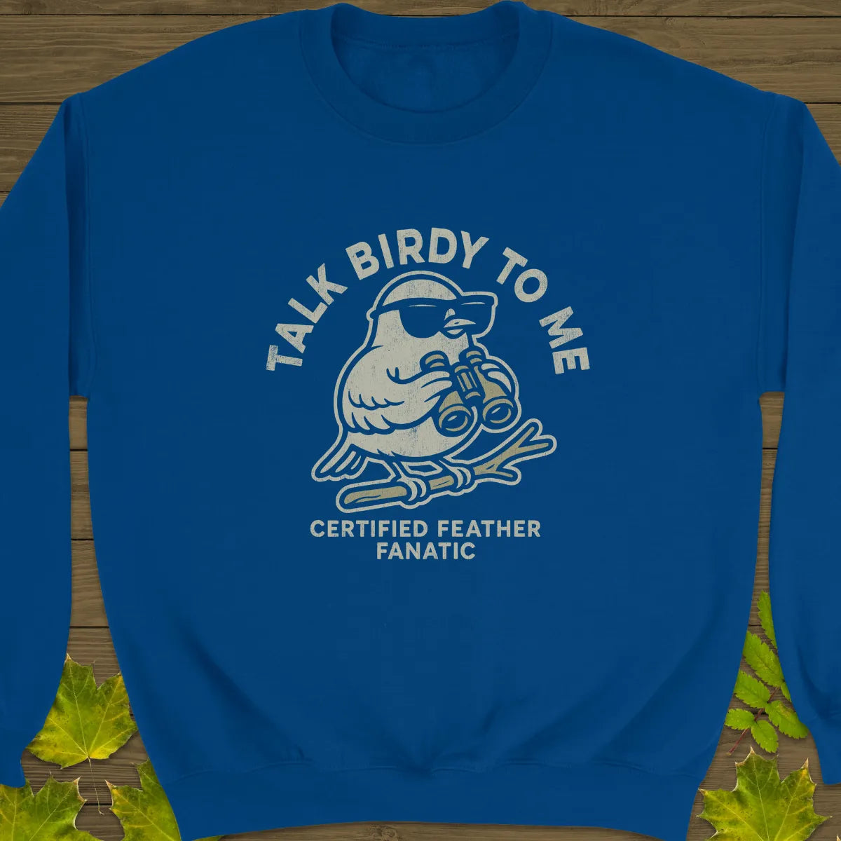 Talk Birdy Sweatshirt Royal