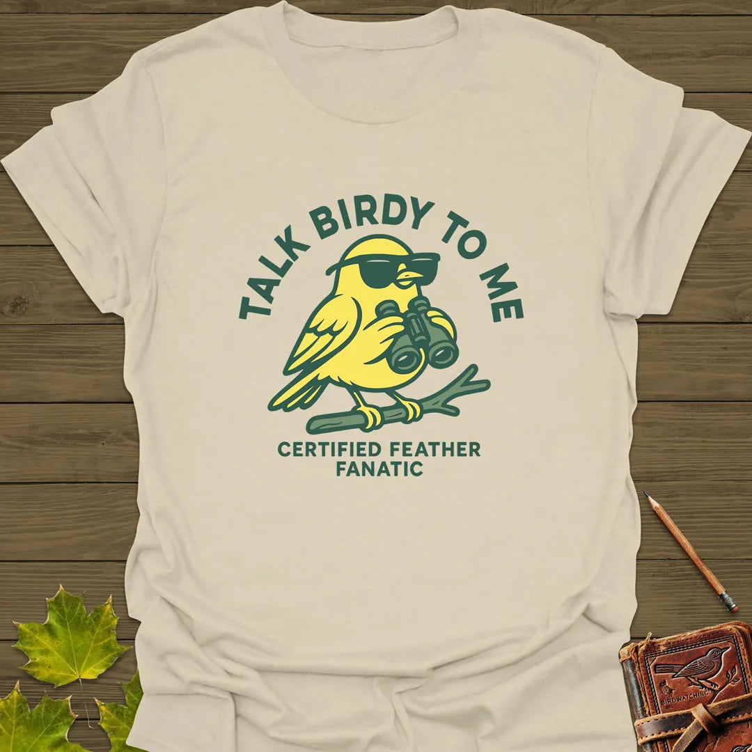 Talk Birdy T-Shirt Sand