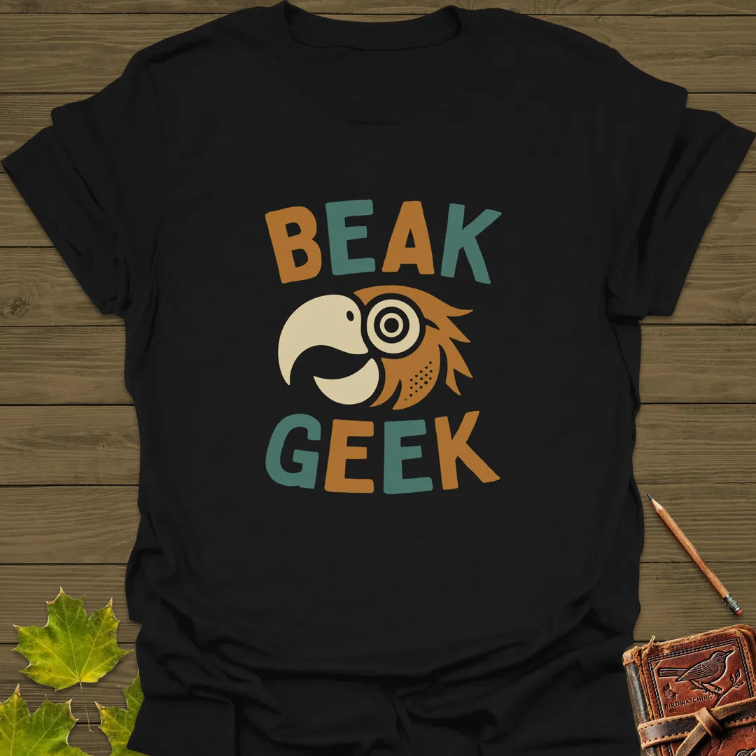 Beak Geek T-Shirt Black