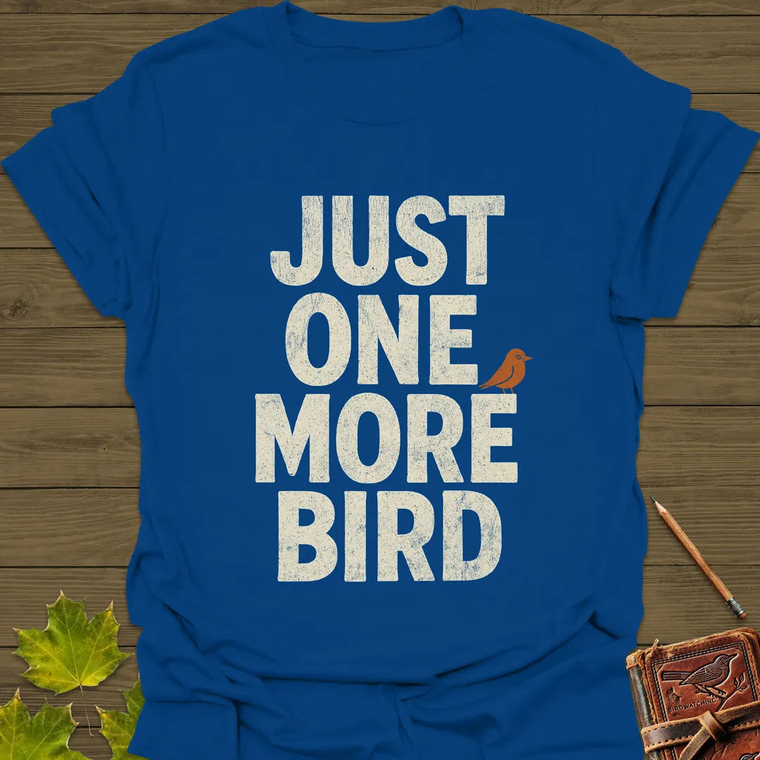 One More Bird T-Shirt Royal