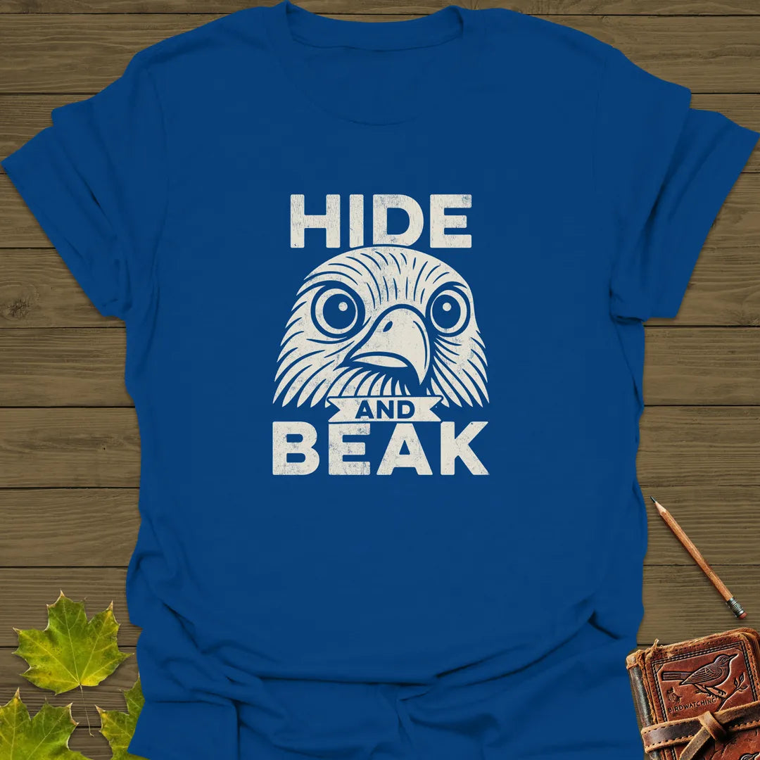 Hide and Beak T-Shirt Royal