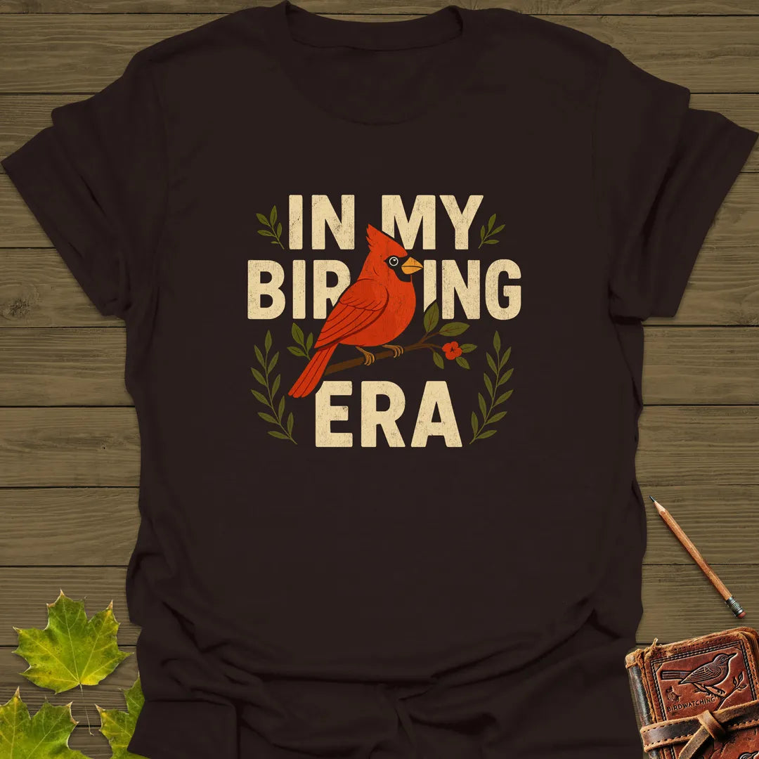 Birding Era T-Shirt Dark Chocolate