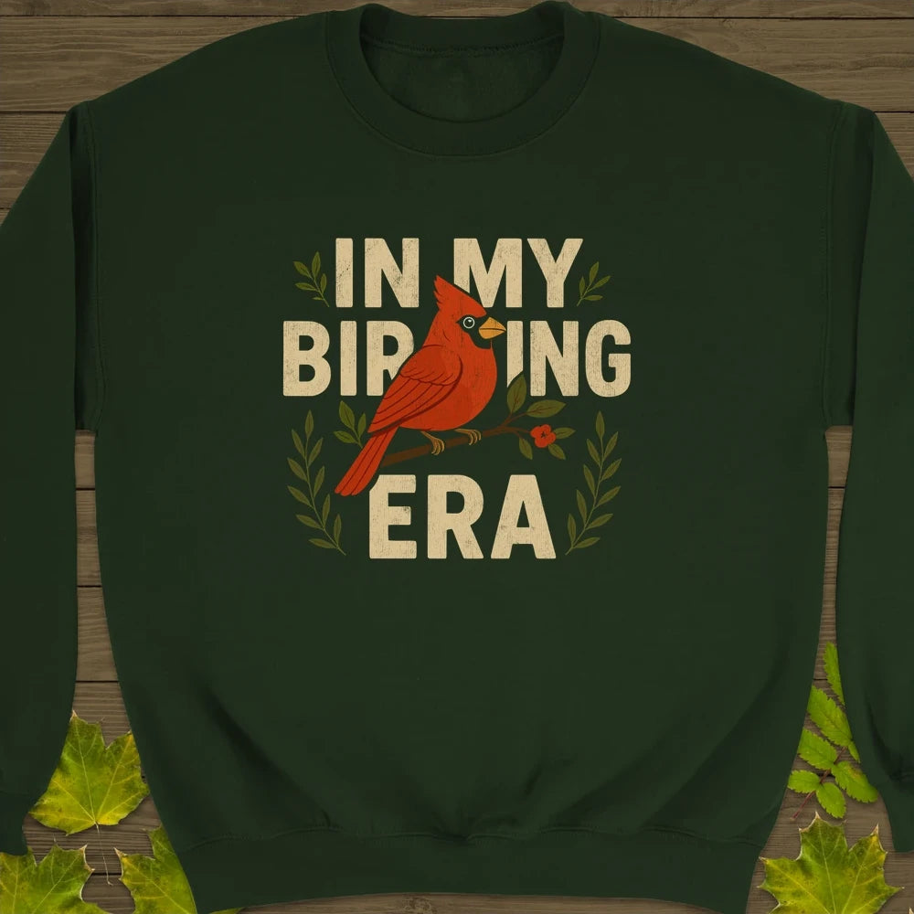 Birding Era Crewneck Sweatshirt Forest Green