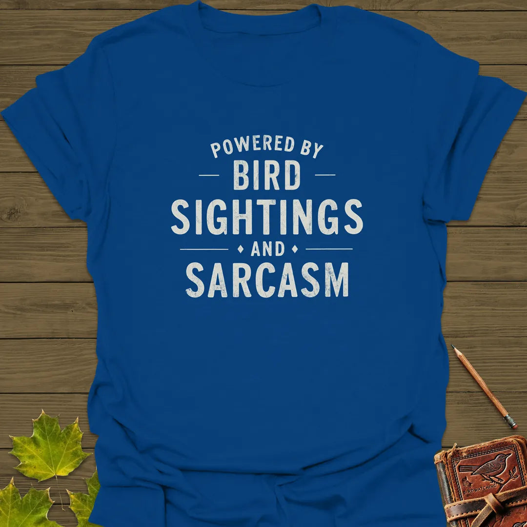 Birds and Sarcasm T-Shirt Royal
