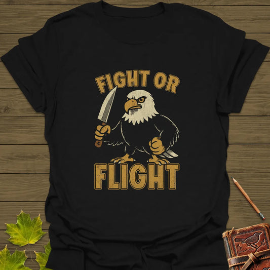 Fight Or Flight T-Shirt Black