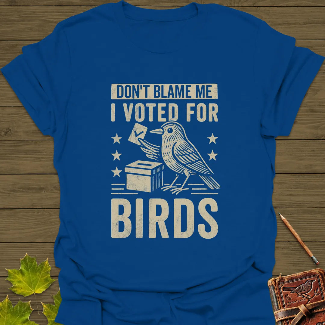Voted For Birds T-Shirt Royal