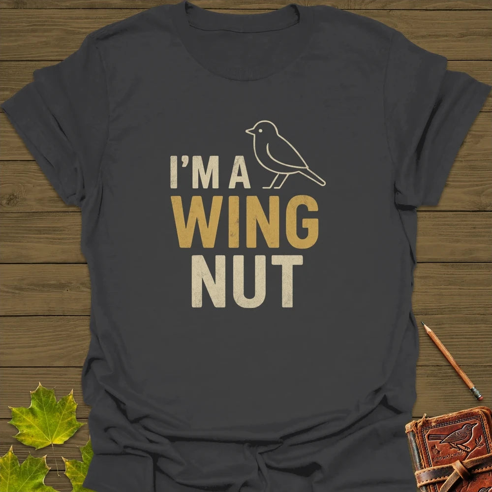 Wing Nut T-Shirt Charcoal
