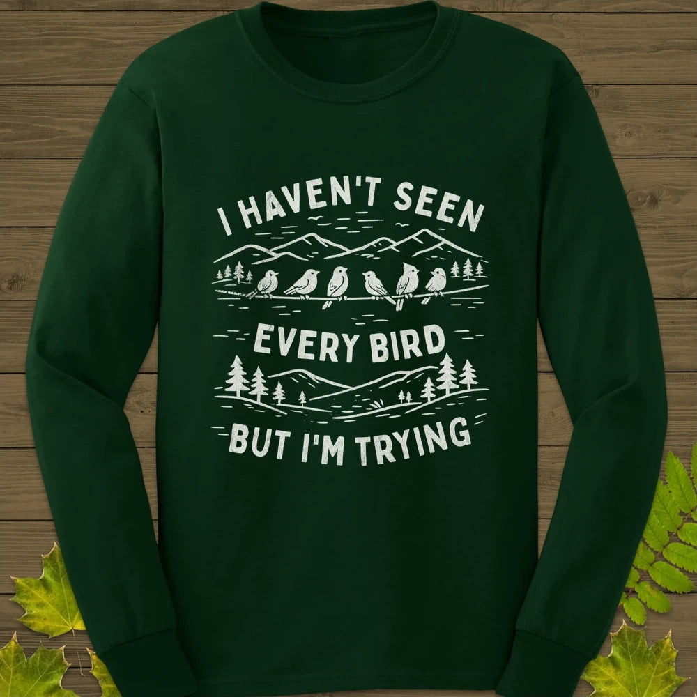 Every Bird Long Sleeve Forest Green