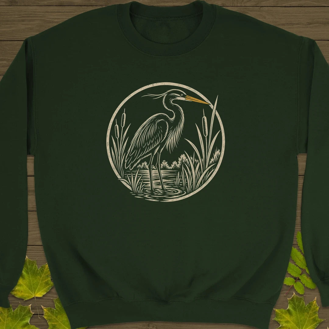 Marshland Elegance Sweatshirt Forest Green