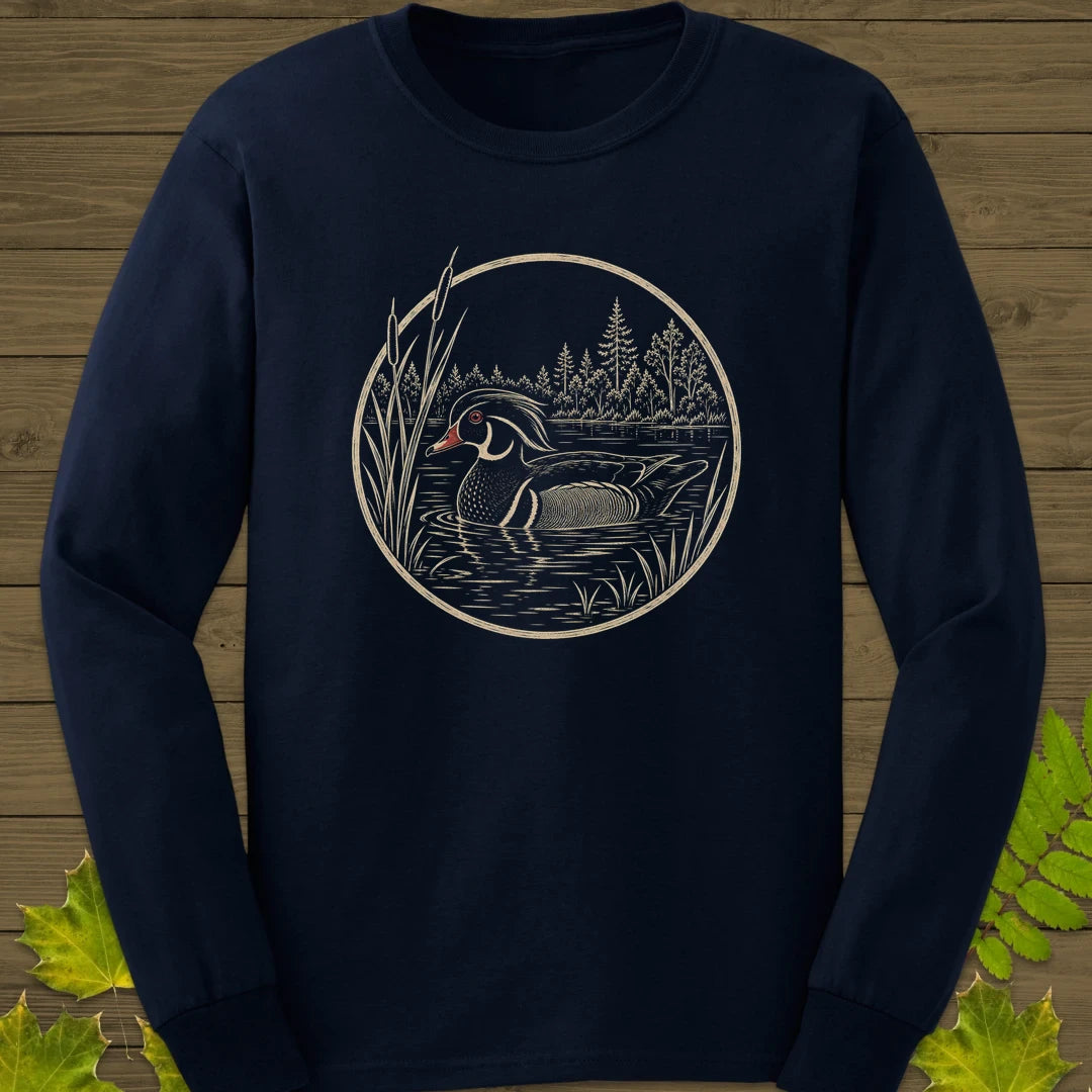 Pond Wanderer Long Sleeve Navy
