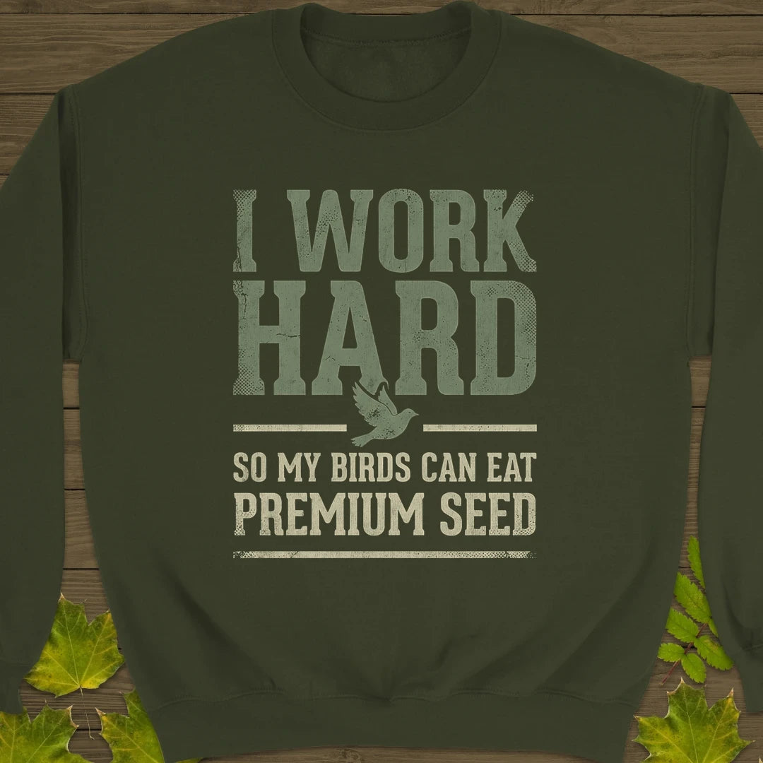 Premium Seed Sweatshirt Military Green