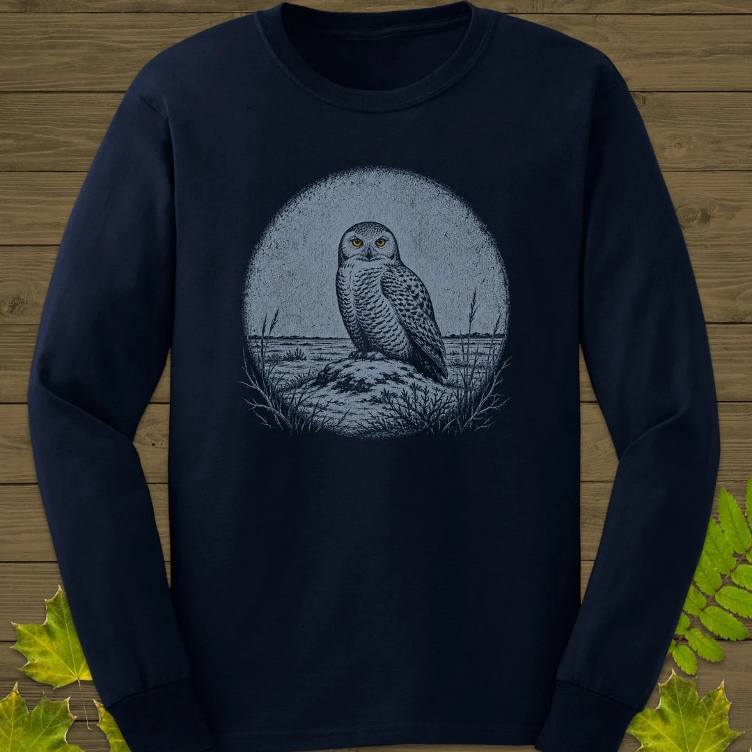 Tundra Owl Long Sleeve Navy