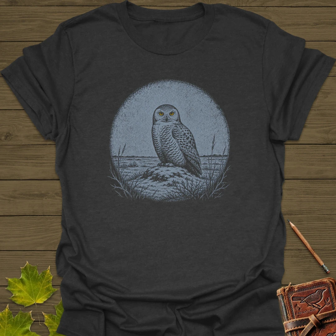Tundra Owl T-Shirt Dark Heather
