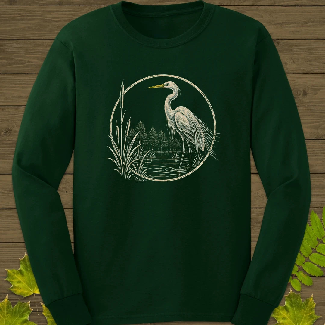 Wetland Grace Long Sleeve Forest Green