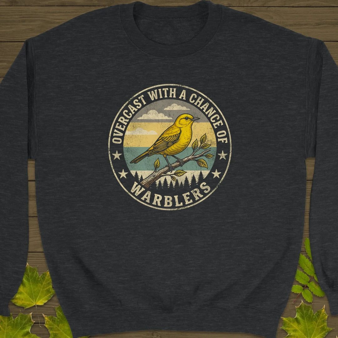Chance Of Warblers Sweatshirt Dark Heather