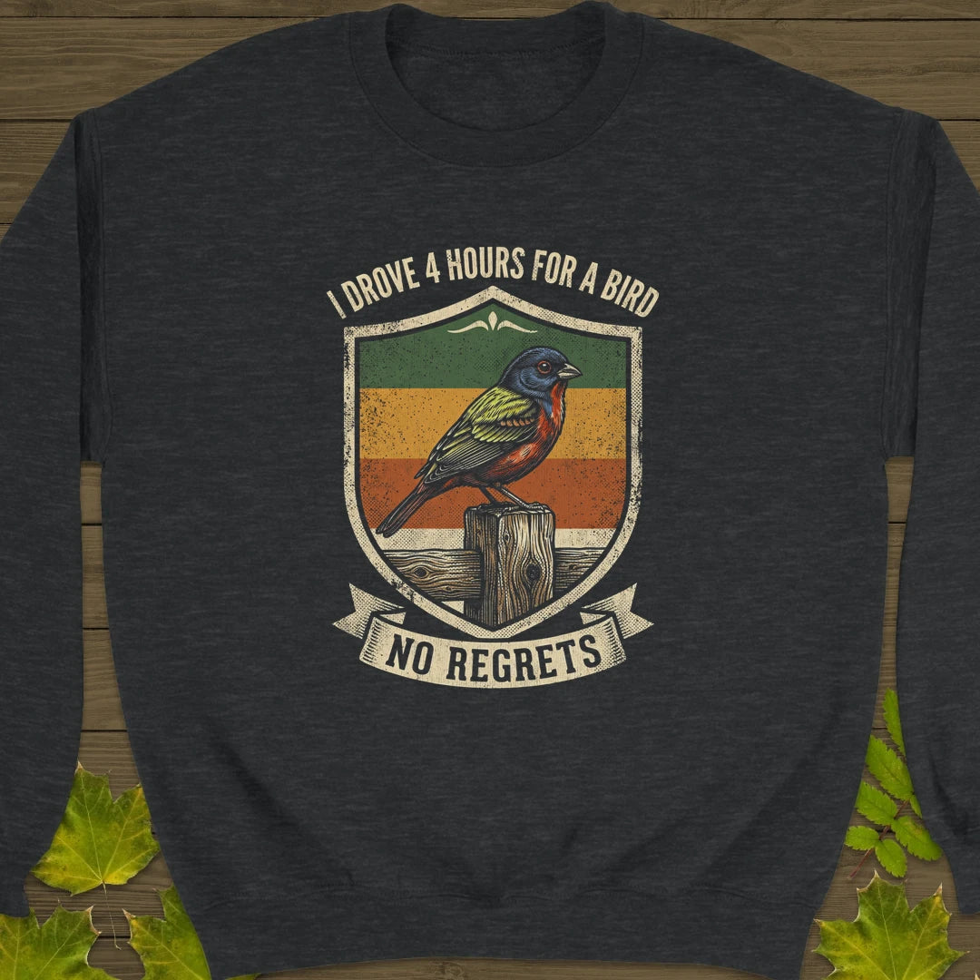 No Regrets Sweatshirt Dark Heather