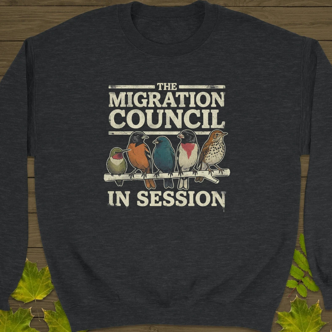 Council Meeting Sweatshirt Dark Heather
