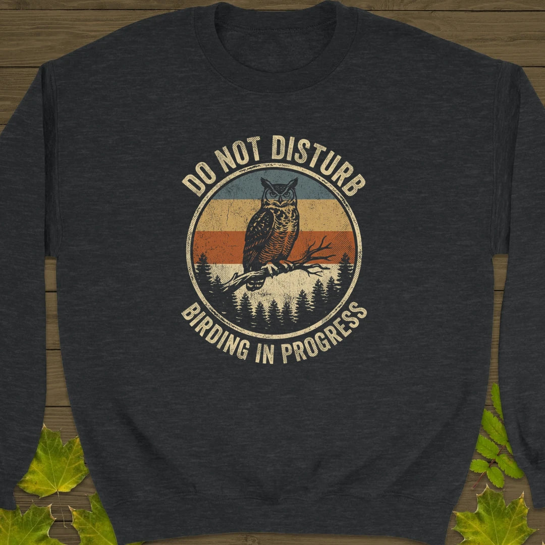 Do Not Disturb Sweatshirt Dark Heather
