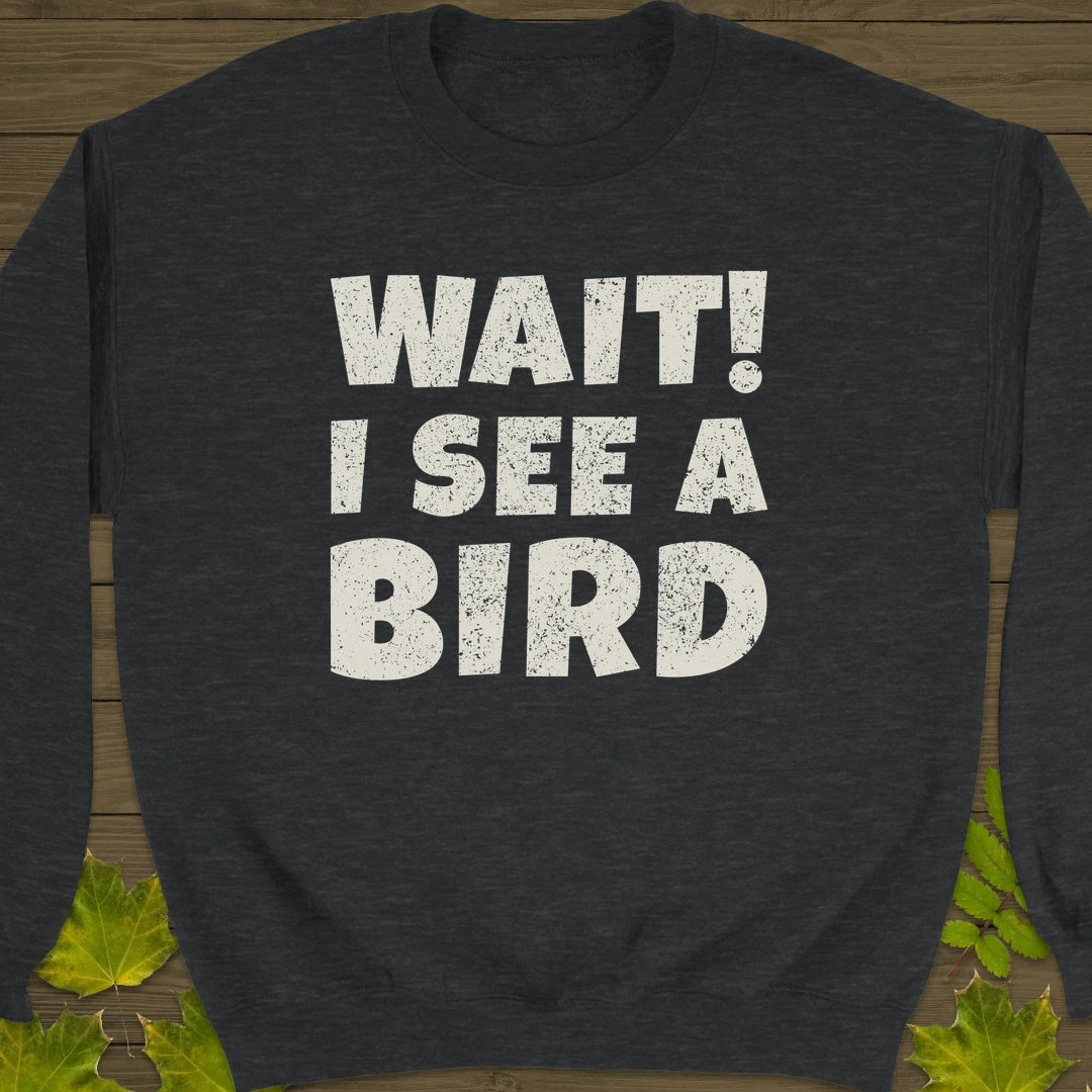 See A Bird Sweatshirt Dark Heather
