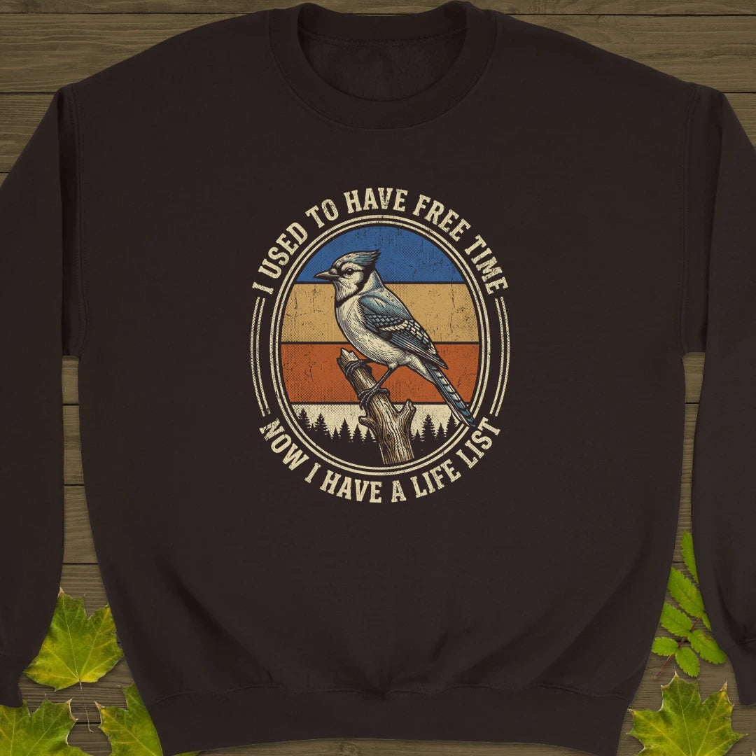 Free Time Sweatshirt Dark Chocolate