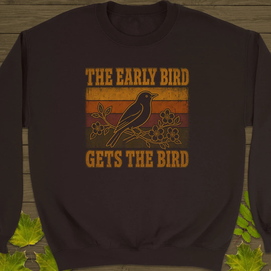 Early Riser Sweatshirt Dark Chocolate