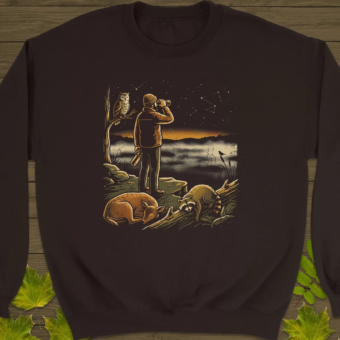 Dawn Birding Sweatshirt Dark Chocolate