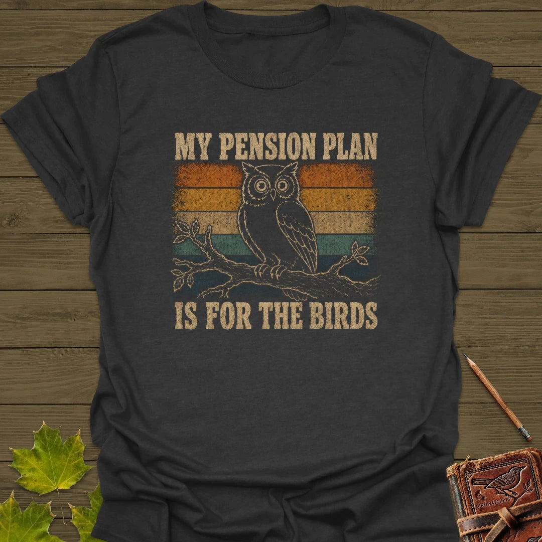 Pension Plan T-Shirt Dark Heather