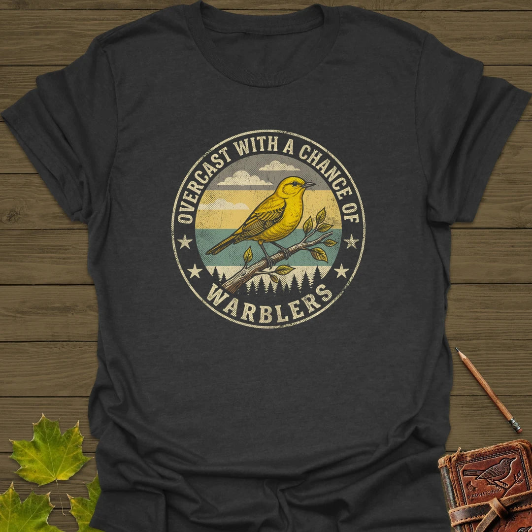 Chance Of Warblers T-Shirt Dark Heather
