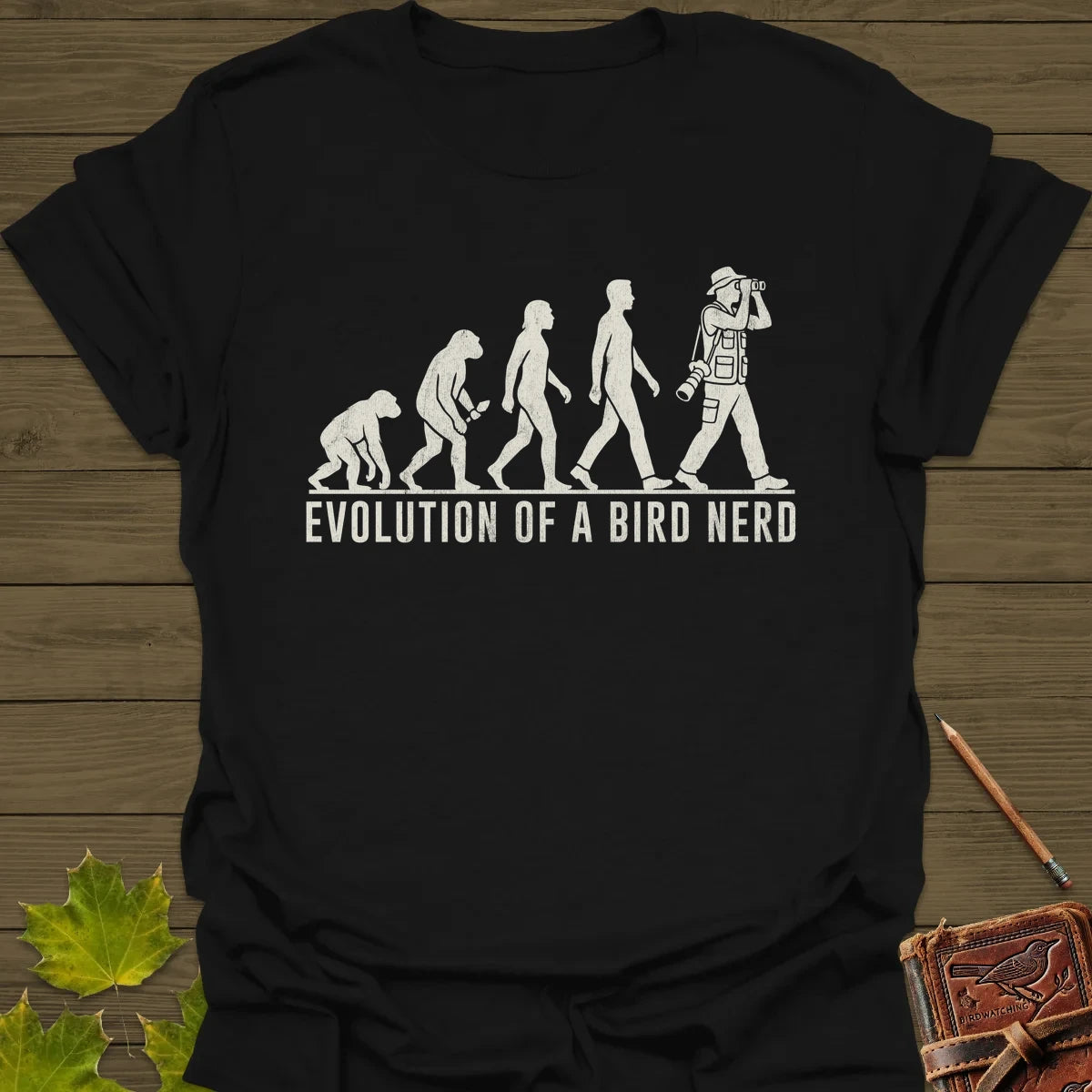 Evolution (Male) T-Shirt Black