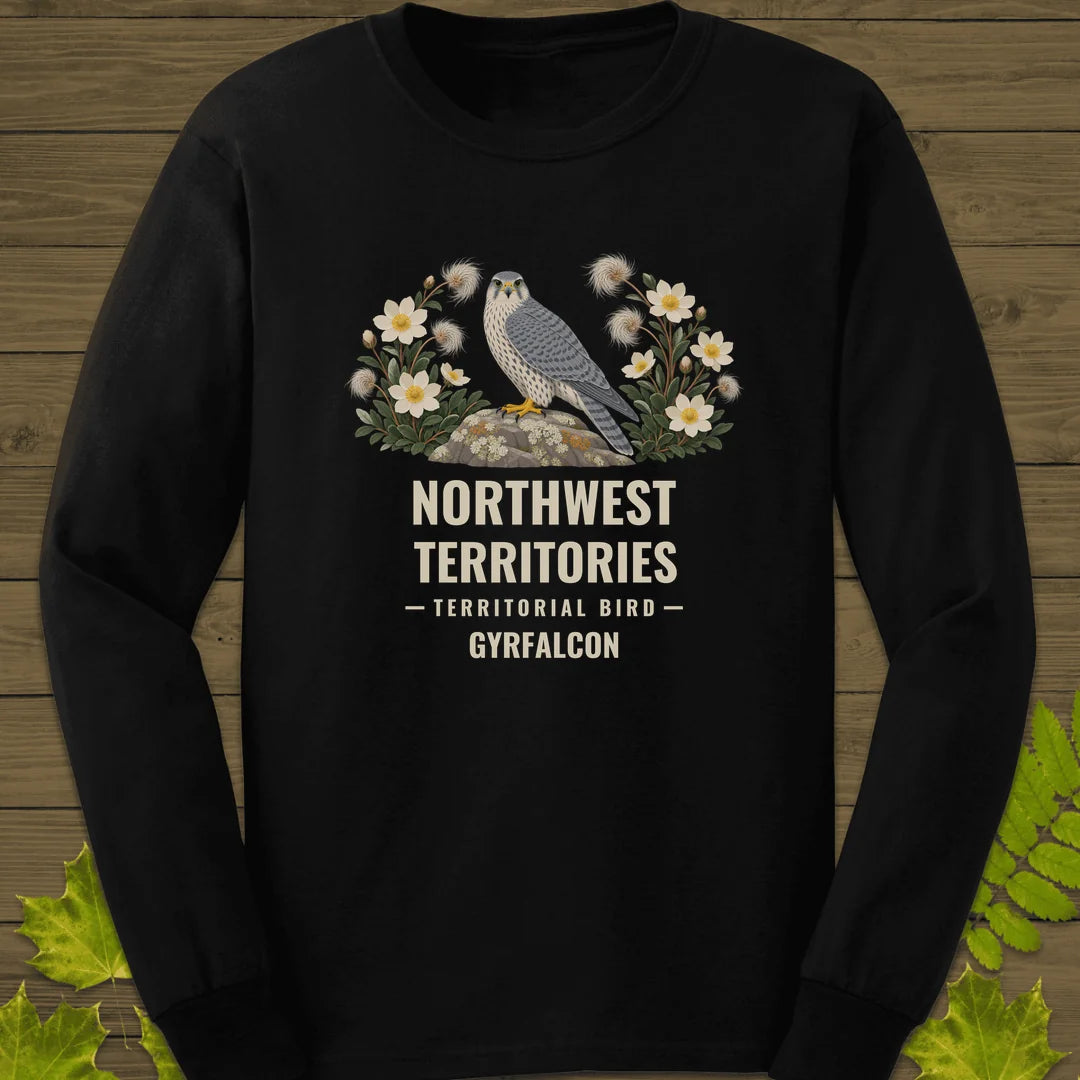 Northwest Territories Bird Long Sleeve in Black