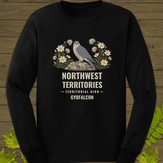 Northwest Territories Bird Long Sleeve in Black