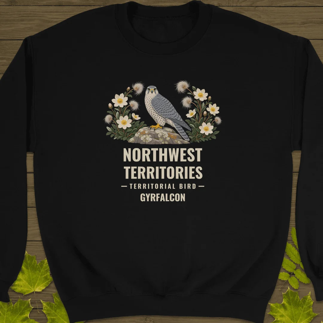 Northwest Territories Bird Sweatshirt in Black