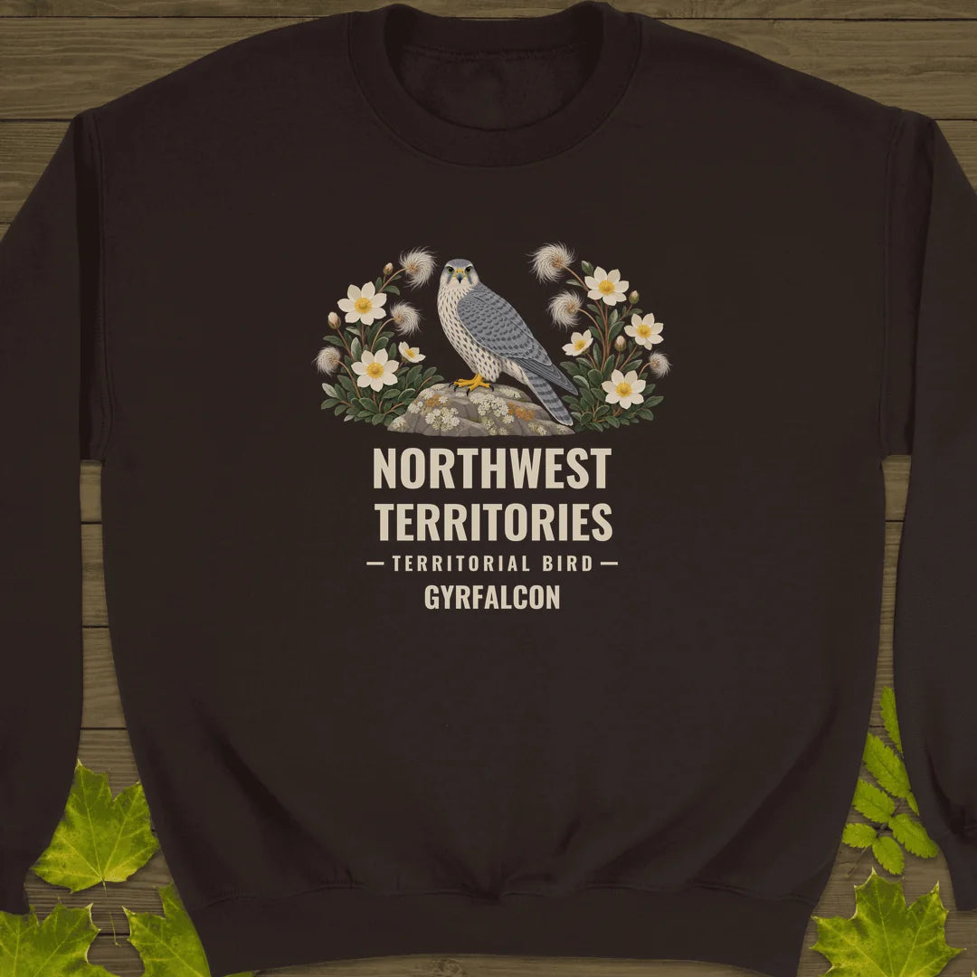 Northwest Territories Bird Sweatshirt in Dark Chocolate